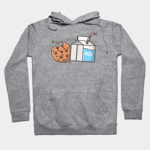 Milk box and chocolate cookies Hoodie by Catalyst Labs